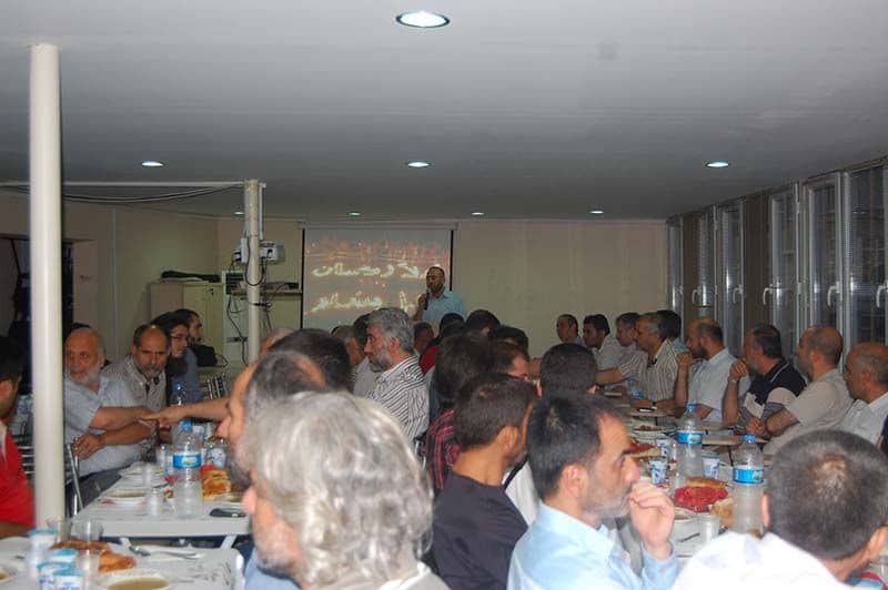 İslamî Camia Köklüdeğişim İftarında Buluştu