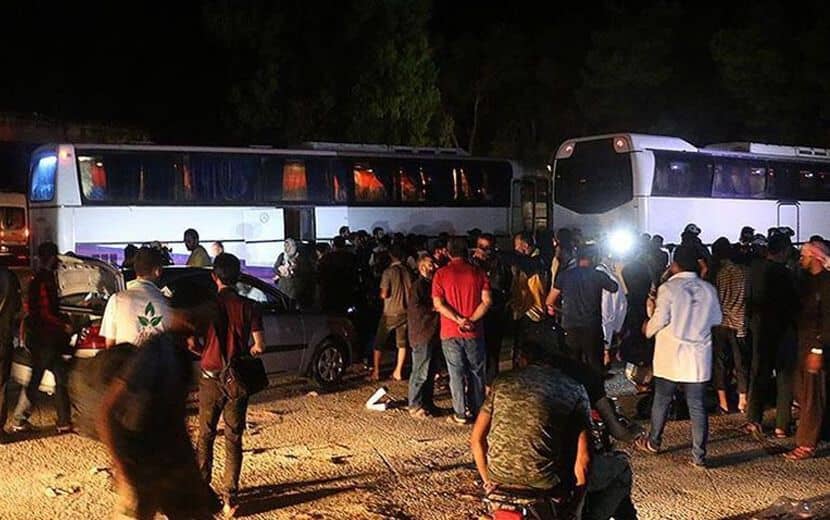 “Gerginliği Azaltma Bölgesi” Dera Boşaltılıyor