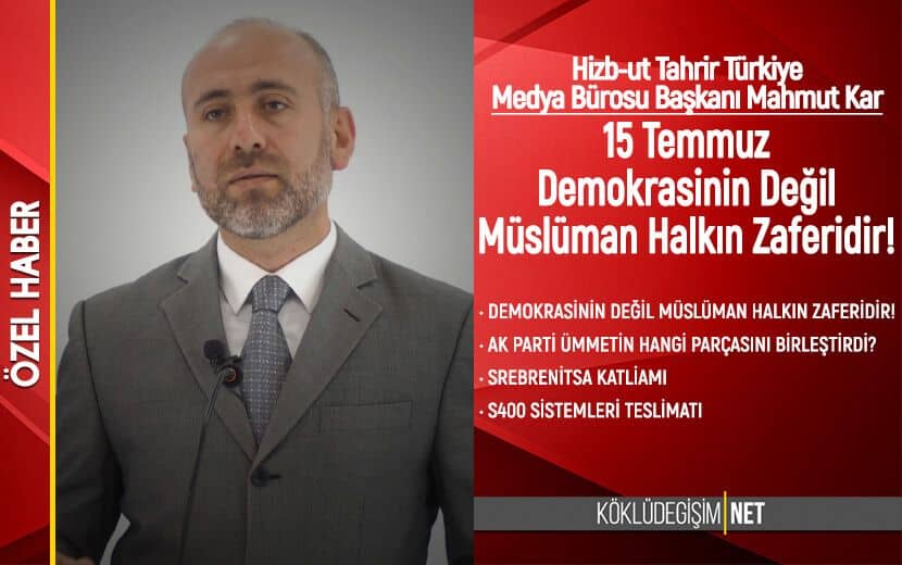 Hizb-ut Tahrir Türkiye Haftalık Değerlendirme Toplantısı - [16 Temmuz 2019]