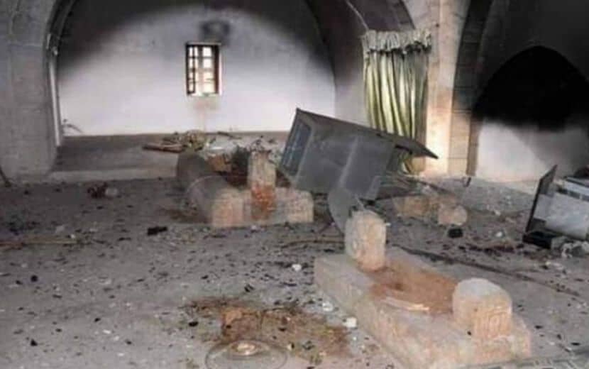 İran ve Esed Rejimi Halife Ömer’in Türbesine Saldırdı