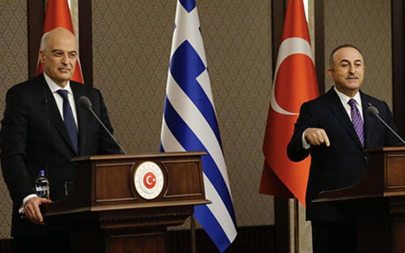 Dendias, Basın Toplantısında Türkiye’yi Yaptırımlarla Tehdit Etti!