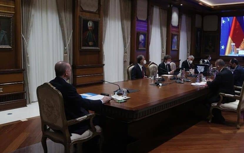 Erdoğan-Merkel Görüşmesi: Erdoğan, NATO’nun Afganistan’da Kalmasını Savundu