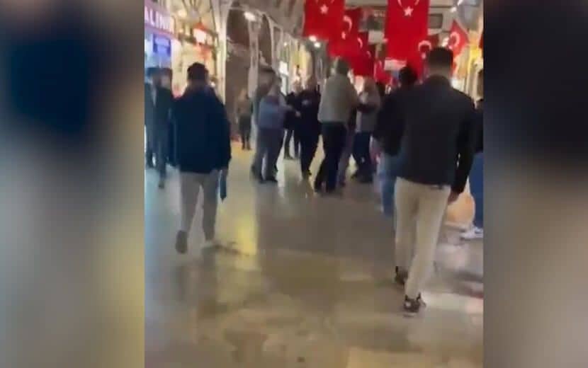 Kapalıçarşı’da Kemalist Vandallık: 09:05’te Vatandaşa Saldırdılar