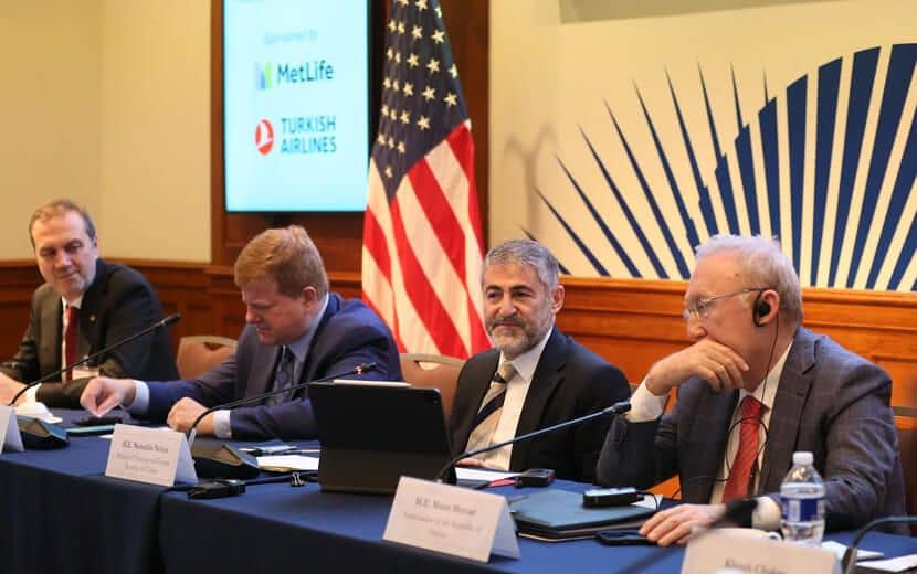 Nebati, Washington’da Yatırımcıları İkna Etmeye Çalıştı
