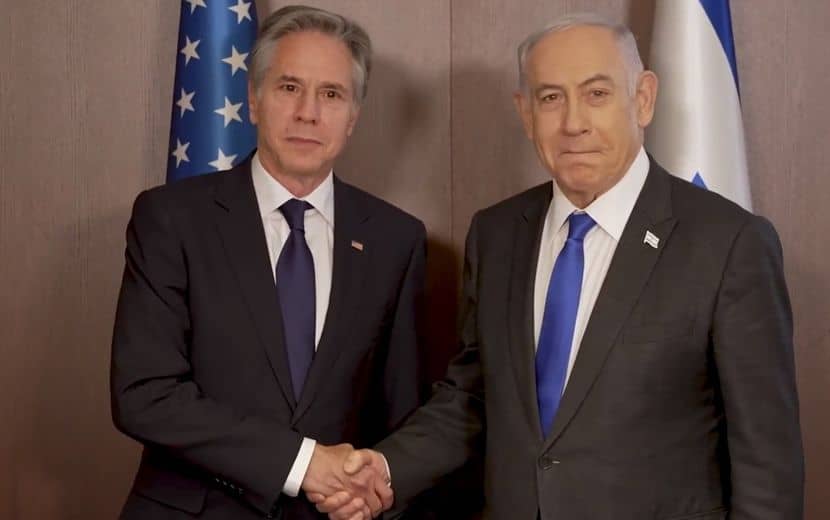 Blinken ve Netanyahu İşgal Altındaki Kudüs’te Ateşkesi Görüştü