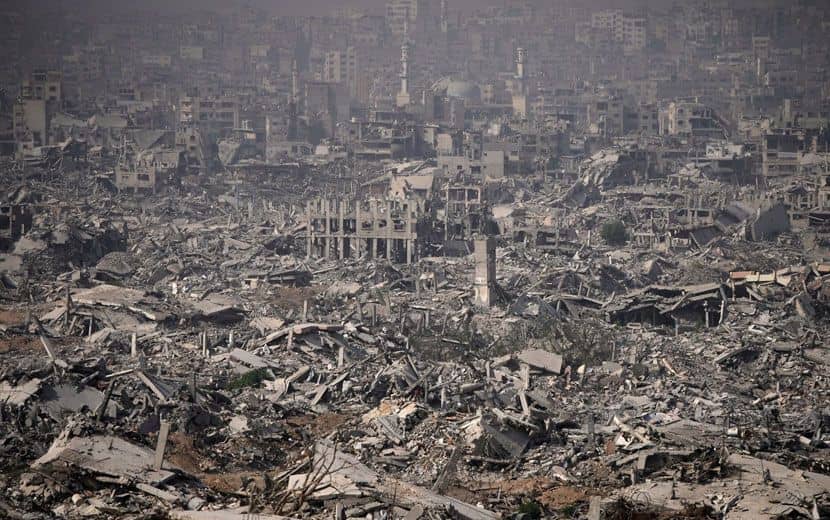 İşgalci ‘İsrail’, ABD’nin Talebiyle Gazze’de Enkaz Temizleme Maliyetini Karşılayacak 