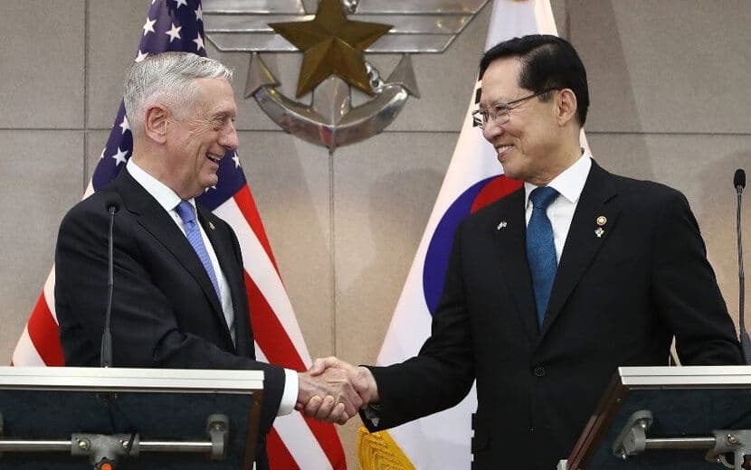 Mattis: ABD Askerleri Güney Kore’deki Varlığını Sürdürecek