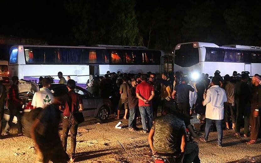 “Gerginliği Azaltma Bölgesi” Dera Boşaltılıyor