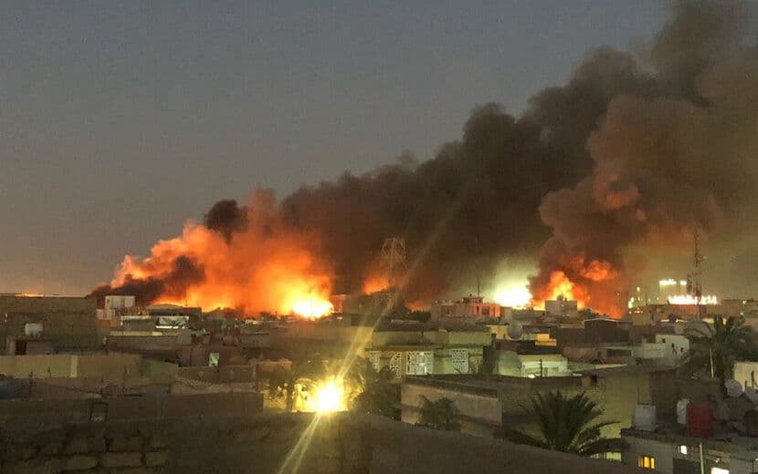 Basra Kontrolden Çıkıyor