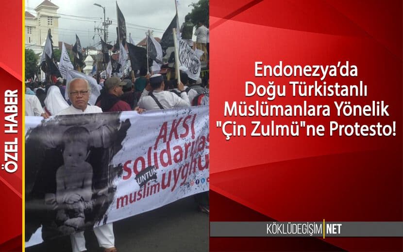 Endonezyalı Müslümanlar Doğu Türkistanlı Kardeşlerini Unutmadı