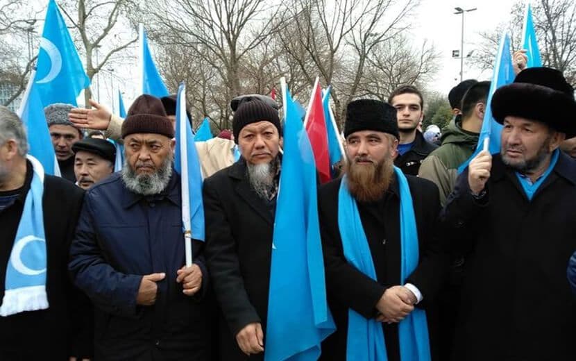 İstanbul’da Doğu Türkistan Eylemi