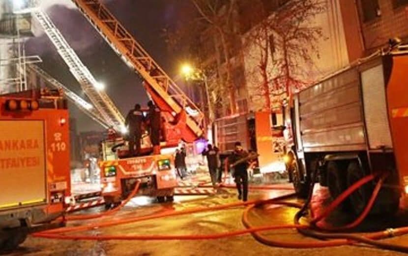 Ankara Siteler’de Yangın: 5 Ölü