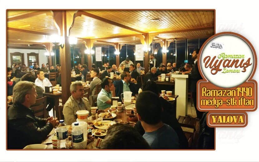 KÖKLÜ DEĞİŞİM MEDYA YALOVA TEMSİLCİLİĞİ MEDYA-STK İFTARI YAPILDI