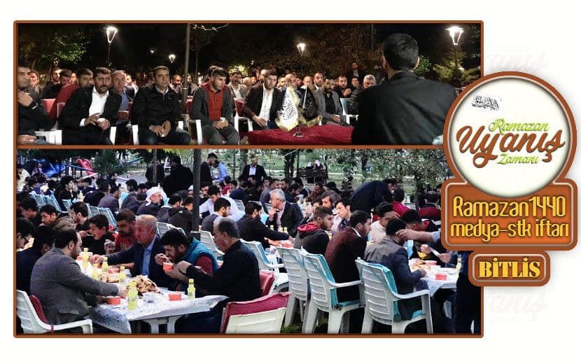 Köklü Değişim Medya Bitlis Temsilciliği Medya-STK İftarı Pazar Günü Gerçekleştirildi