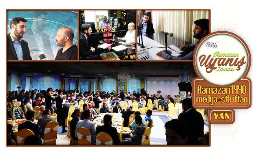 KÖKLÜ DEĞİŞİM MEDYA GELENEKSEL MEDYA-STK VAN İFTARI CUMARTESİ GÜNÜ GERÇEKLEŞTİRİLDİ