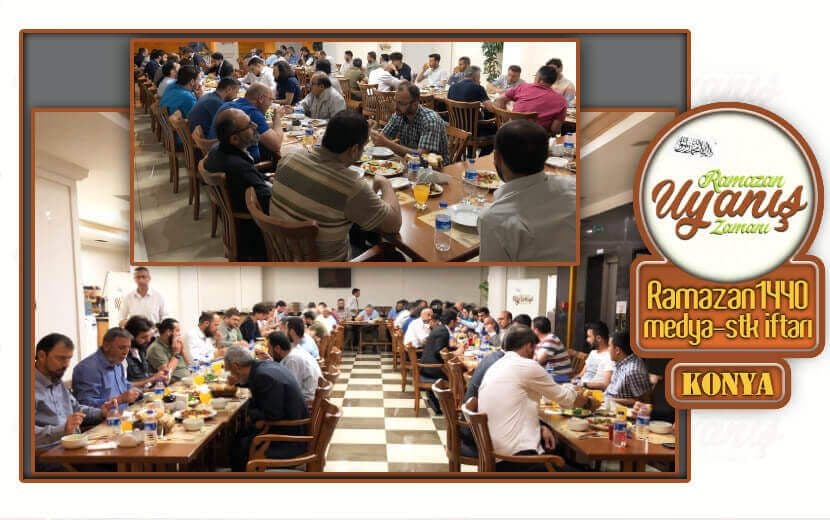 KÖKLÜ DEĞİŞİM MEDYA KONYA TEMSİLCİLİĞİ MEDYA-STK İFTARI GERÇEKLEŞTİRİLDİ