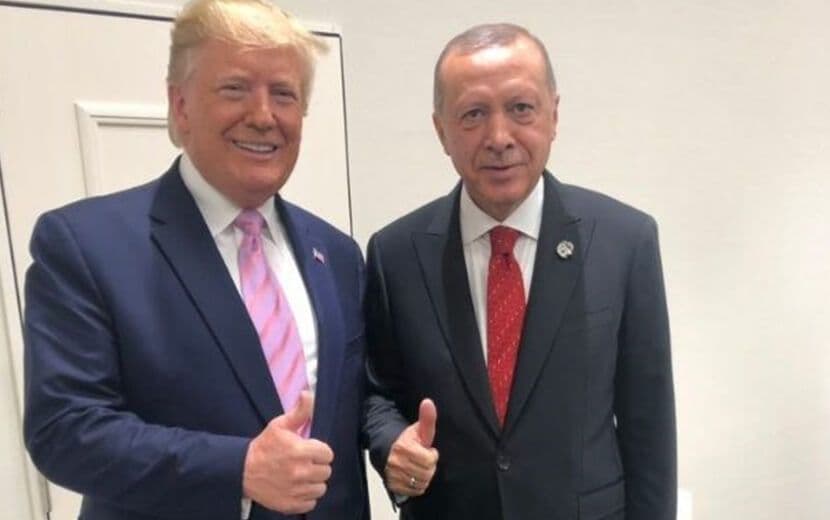 Trump ve Erdoğan’dan Sıcak Pozlar