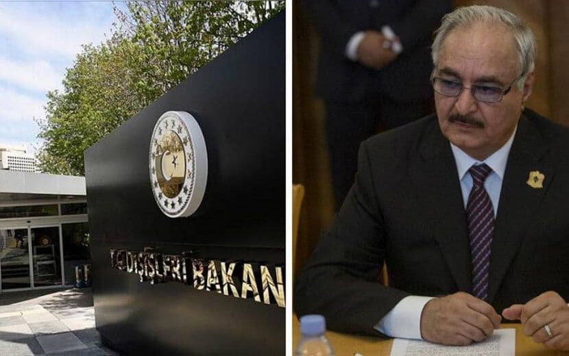 Dışişleri Bakanlığı’ndan Libya’da Türklerin Alıkonulmasına Sert Tepki