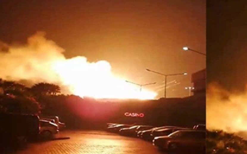 KKTC’deki Mühimmat Deposunda Patlama