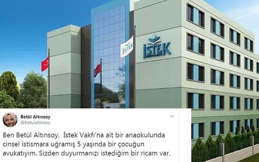 İstek Vakfı’ndaki Cinsel Taciz Olayına İsyan Etti