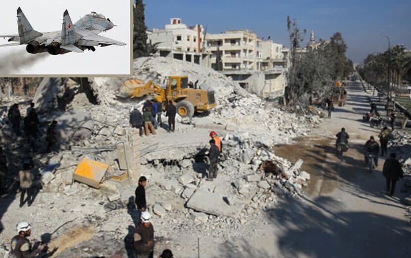 Rus Uçakları Bombaladı: 7 Ölü