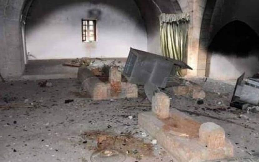 İran ve Esed Rejimi Halife Ömer’in Türbesine Saldırdı