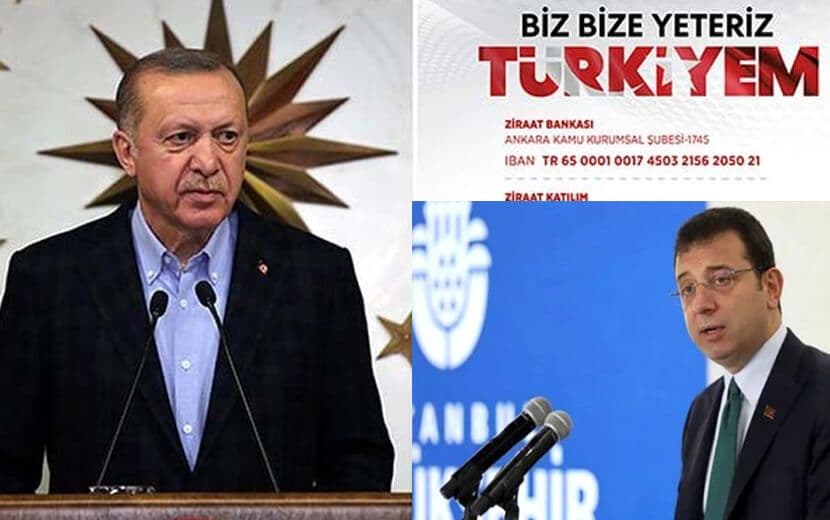 İktidar İle Muhalefet Arasında Yardım Toplama Savaşı