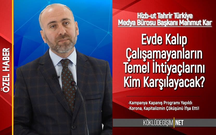 Hizb-ut Tahrir Türkiye Haftalık Değerlendirme Toplantısı - [31 Mart 2020]
