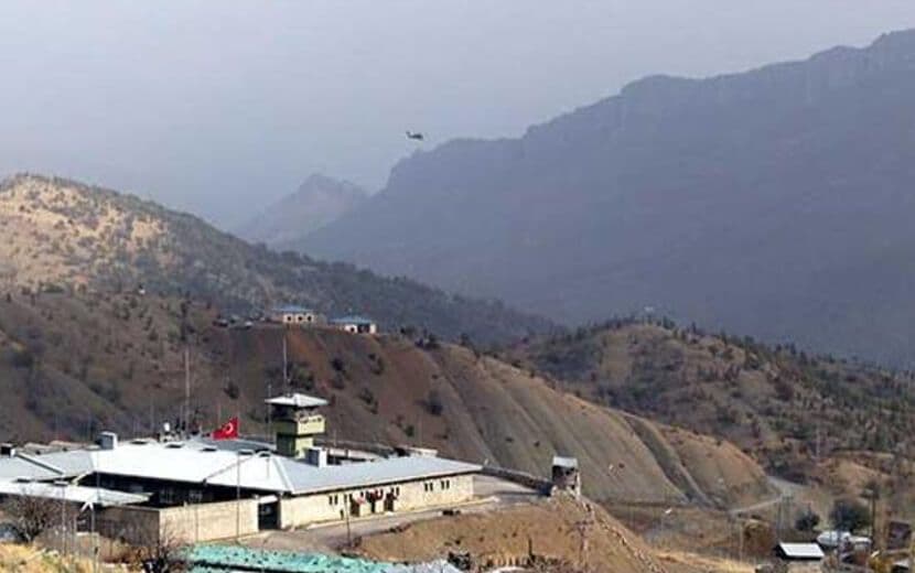 Hakkari’de Üs Bölgesine Füzeli Saldırı