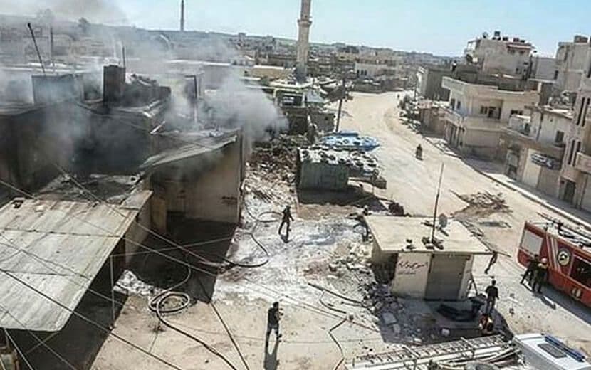 Esed Rejiminden İdlib’e Saldırı