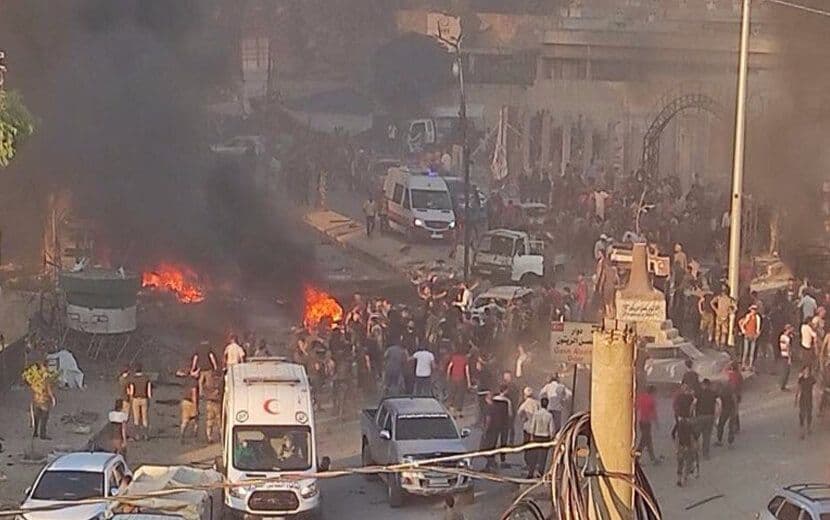 Afrin’de Bombalı Saldırı: 9 Ölü!