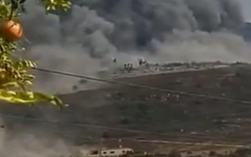 Lübnan’da Silah Deposunda Patlama!