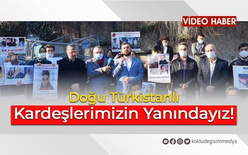 Doğu Türkistanlı Kardeşlerimizin Yanındayız!