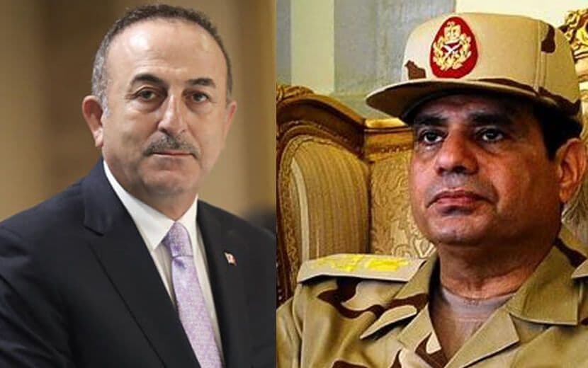 Çavuşoğlu Darbeci Sisi Rejimine Göz Kırptı