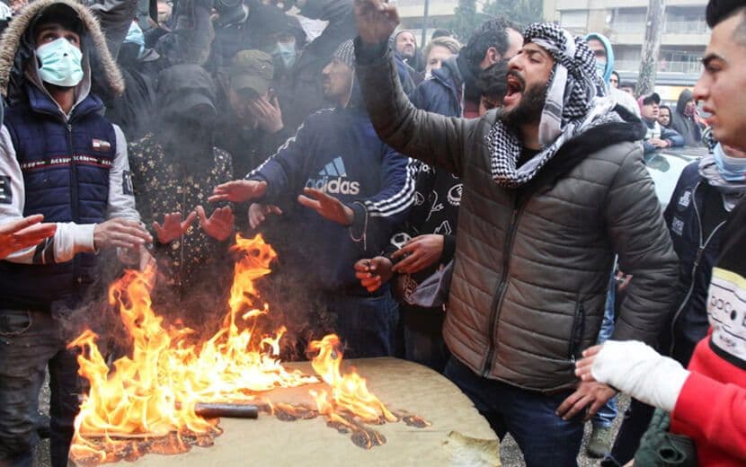 Krizin Vurduğu Lübnan’da Protestolar 3. Gününde!