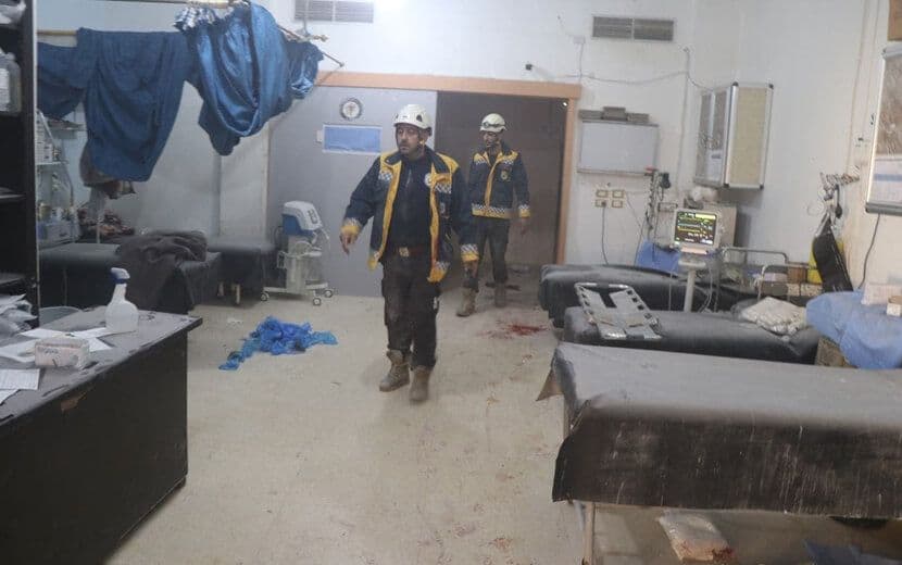 Esed Rejimi Hastaneyi Vurdu: 6 Ölü 15 Yaralı