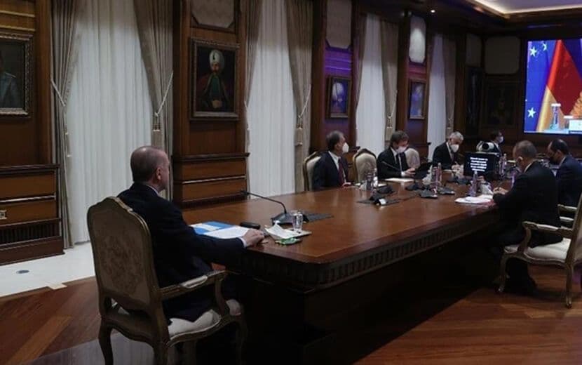 Erdoğan-Merkel Görüşmesi: Erdoğan, NATO’nun Afganistan’da Kalmasını Savundu