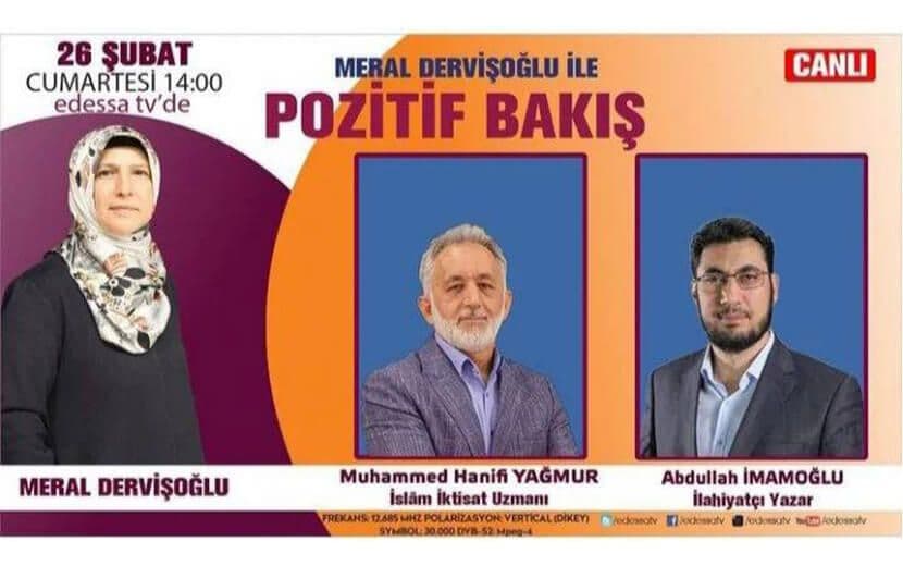 Yazarlarımız Edessa TV’de “Ekonomik Krize İslami Çözüm” Çalışması Hakkında Konuştu