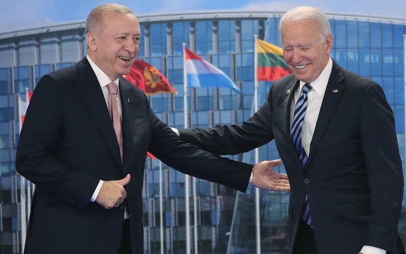 Biden, Hizmetlerinden Dolayı Erdoğan’ı Takdir Etti