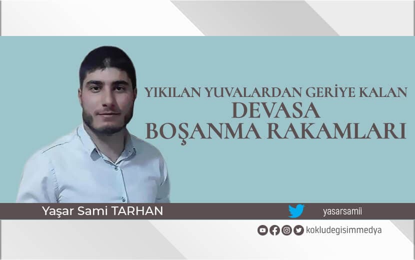 Yıkılan Yuvalardan Geriye Kalan Devasa Boşanma Rakamları