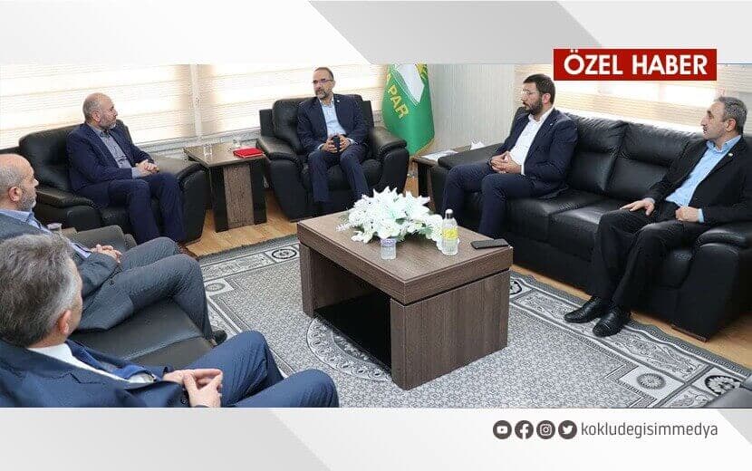 KÖKLÜ DEĞİŞİM HEYETİNDEN HÜDAPAR’A ZİYARET