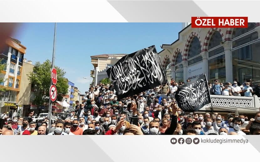 KÖKLÜ DEĞİŞİM’DEN İSTANBUL’DA CUMA ÇIKIŞI FİLİSTİN’E DESTEK GÖSTERİSİ