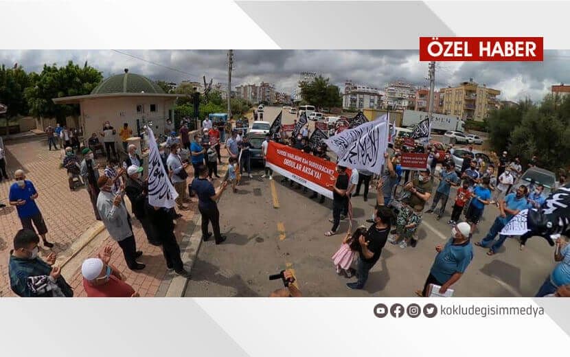 ANTALYA’DA YÖNETİCİLER KINANDI; YAHUDİ VARLIĞI TEL’İN EDİLDİ!