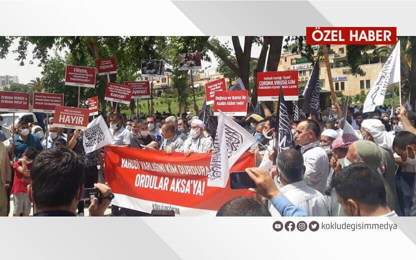 ŞANLIURFA VE ADIYAMAN FİLİSTİN İÇİN TEK SES: “ORDULAR AKSA’YA!”