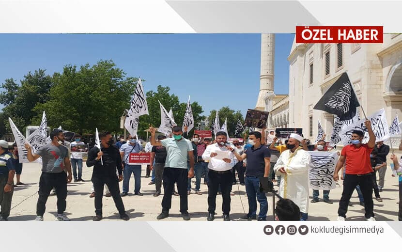 ADANA’DA MÜSLÜMANLAR FİLİSTİN VE ÜMMETİN KURTULUŞU İÇİN DUA ETTİ