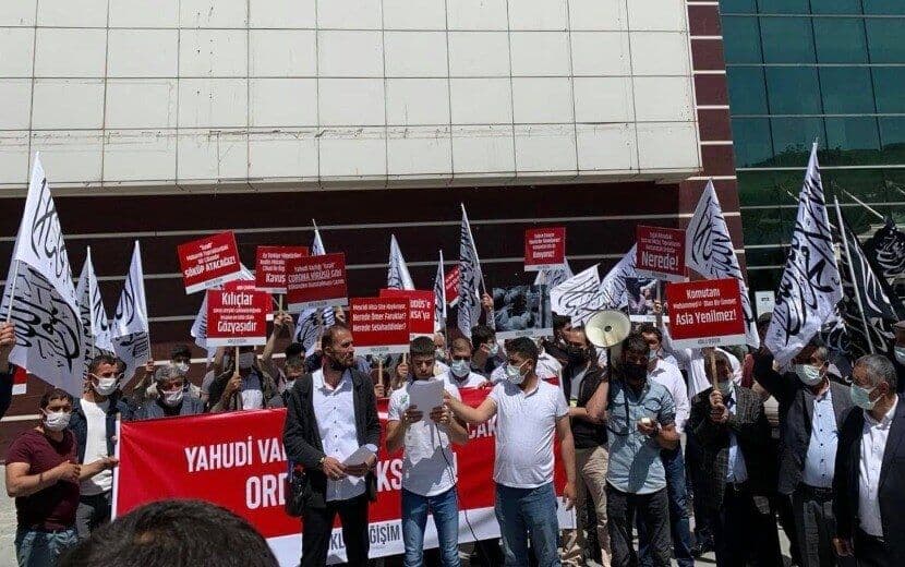 BİTLİS’TE MÜSLÜMANLAR FİLİSTİN VE MESCİD-İ AKSA’YA SAHİP ÇIKTILAR