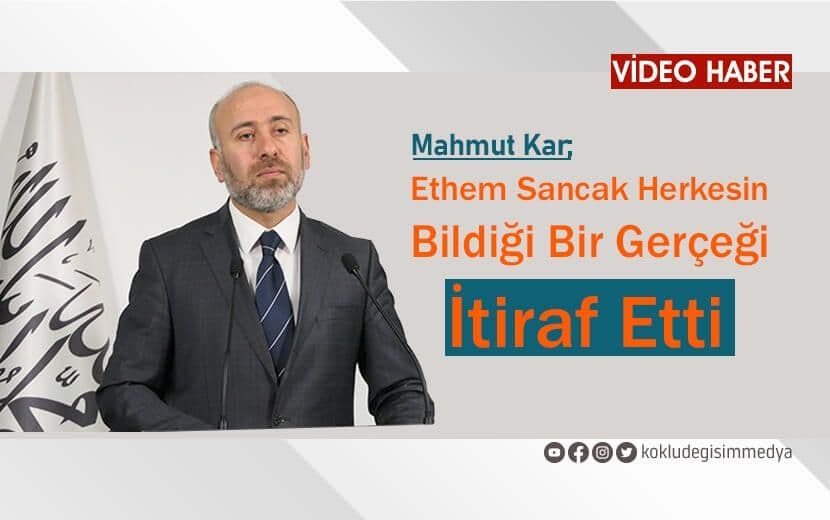 Ethem Sancak Herkesin Bildiği Bir Gerçeği İtiraf Etti