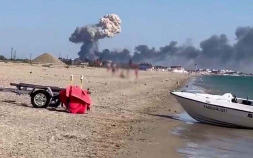 Kırım’daki Rus Üssünde Patlama Sonrası Zelenskiy: “Kırım, Ukrayna’ya Aittir”