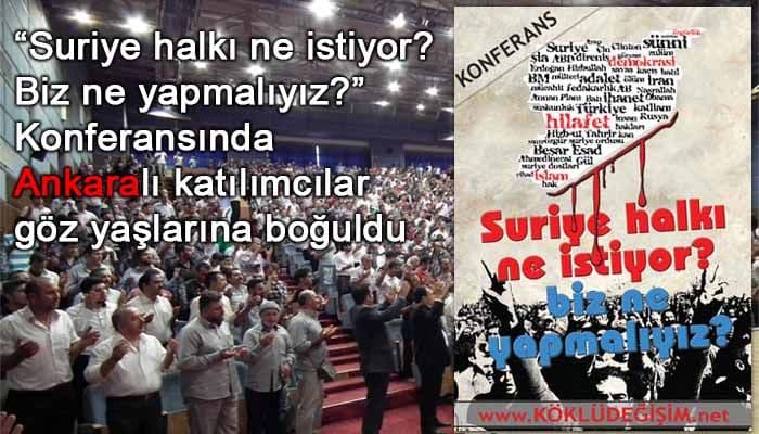 Ankara'da Halk Gözyaşlarına Boğuldu