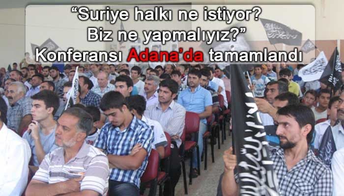 Köklü Değişim Adana'da Da Suskunluğun Kırılma Noktası Olmaya Devam Ediyor